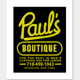 Paul’s Boutique Posters and Art